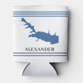 Rafraîchisseur Pour Canette Flèche de lac personnalisée (Devant)