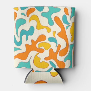 Rafraîchisseur Pour Canette Flèches rétro : motif floral Vintage