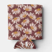 Rafraîchisseur Pour Canette Fleur Abstraite : design motif artistique. (Dos)