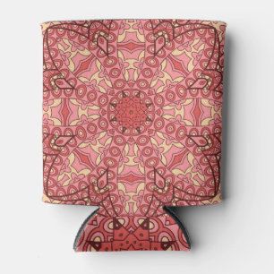 Rafraîchisseur Pour Canette Fleur Abstraite Ethnique, Mandalas Sans Seamless.