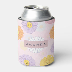 Rafraîchisseur Pour Canette Fleur Cute Pastel Daisy personnalisée
