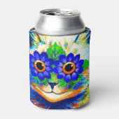 Rafraîchisseur Pour Canette Fleur de chat (Can devant)