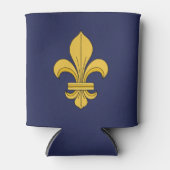 Rafraîchisseur Pour Canette Fleur de lis (Devant)