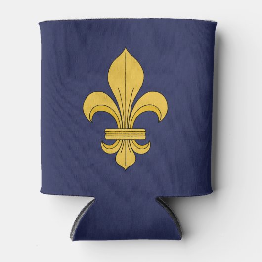 Rafraîchisseur Pour Canette Fleur de lis (Devant)