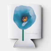 Rafraîchisseur Pour Canette Fleur de pavot bleu himalayenne peut refroidir (Dos)