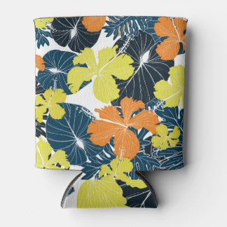 Rafraîchisseur Pour Canette Fleur de printemps : Vintage texture florale