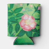 Rafraîchisseur Pour Canette Fleur de Rosa Canina Rose sauvage (Devant)