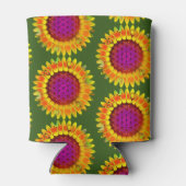 Rafraîchisseur Pour Canette Fleur De Vie - Fleur Géométrique 4 (Dos)