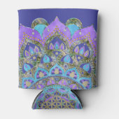 Rafraîchisseur Pour Canette Fleur De Vie - Mandala India Style 2 (Devant)