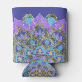 Rafraîchisseur Pour Canette Fleur De Vie - Mandala India Style 2 (Dos)