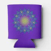 Rafraîchisseur Pour Canette Fleur De Vie - Mandala Indien 3 (Dos)