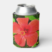 Rafraîchisseur Pour Canette Fleur d'Hibiscus tropical (Can devant)