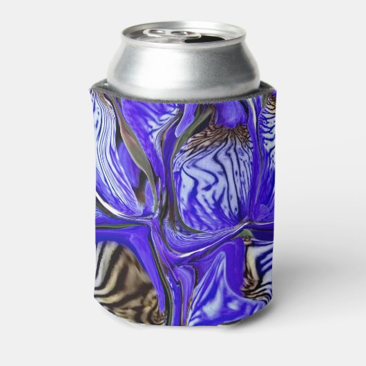 Rafraîchisseur Pour Canette Fleur Iris Violet (Can Dos)