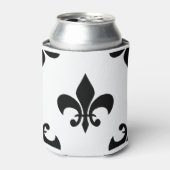 Rafraîchisseur Pour Canette fleur noire (Can devant)