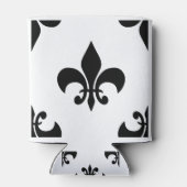 Rafraîchisseur Pour Canette fleur noire (Dos)