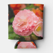 Rafraîchisseur Pour Canette Fleur rose délicate après la pluie (Devant)