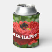 Rafraîchisseur Pour Canette Fleur rouge d'Abee Happy (Can devant)