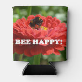 Rafraîchisseur Pour Canette Fleur rouge d'Abee Happy (Devant)