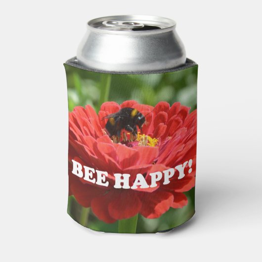 Rafraîchisseur Pour Canette Fleur rouge d'Abee Happy (Can Dos)