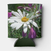 Rafraîchisseur Pour Canette Fleur sauvage Daisy et Fireweed (Devant)