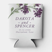 Rafraîchisseur Pour Canette Fleur sauvage | Deep Purple Bohemian Enregistrer l (Devant)