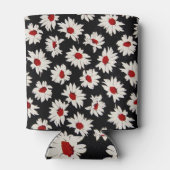 Rafraîchisseur Pour Canette Fleurs Abstraites, motif d'aquarelle d'art. (Dos)