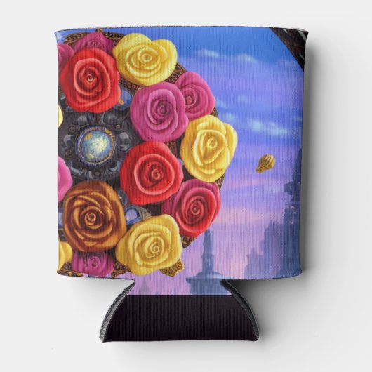 Rafraîchisseur Pour Canette Fleurs d'art (Devant)