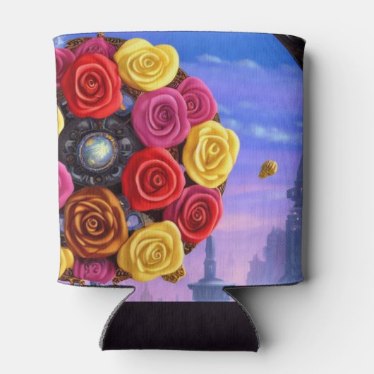 Rafraîchisseur Pour Canette Fleurs d'art (Dos)