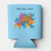 Rafraîchisseur Pour Canette Fleurs de cerisiers de Lotus Koi Fish (Dos)