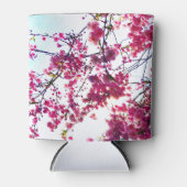 Rafraîchisseur Pour Canette Fleurs de cerisiers roses (Devant)