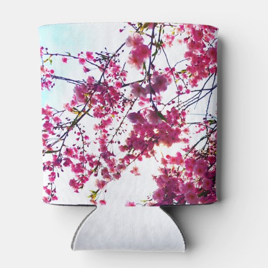 Rafraîchisseur Pour Canette Fleurs de cerisiers roses (Dos)