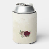 Rafraîchisseur Pour Canette fleurs de champagne de Bourgogne mariage  (Can Dos)