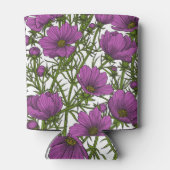 Rafraîchisseur Pour Canette Fleurs de cosmos violet (Dos)