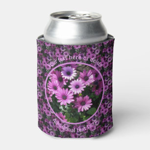 Rafraîchisseur Pour Canette Fleurs de marguerite pourpre Nature Personnalisée