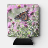 Rafraîchisseur Pour Canette Fleurs de prés papillons et violets (Dos)