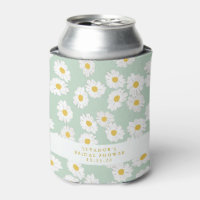 Fleurs de printemps pastel sauge personnalisées po