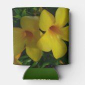 Rafraîchisseur Pour Canette Fleurs de trompette d'or II Tropical (Dos)