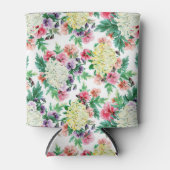 Rafraîchisseur Pour Canette Fleurs d'été colorées motif (Devant)