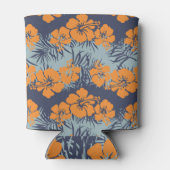 Rafraîchisseur Pour Canette Fleurs d'Hibiscus : Papier peint Vintage (Dos)