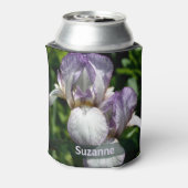 Rafraîchisseur Pour Canette Fleurs Iris À Poils Personnalisées (Can Dos)