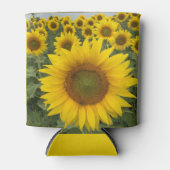 Rafraîchisseur Pour Canette Fleurs jaunes (Devant)