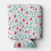 Rafraîchisseur Pour Canette Fleurs minuscules : Aquarelle transparente (Dos)