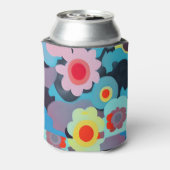 Rafraîchisseur Pour Canette Fleurs mod rétro (Can Dos)