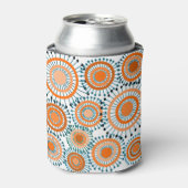 Rafraîchisseur Pour Canette Fleurs orange (Can devant)