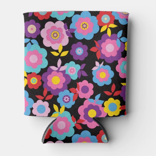 Rafraîchisseur Pour Canette Fleurs printanières d'Eilin (Devant)