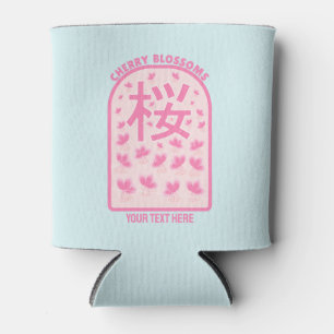 Rafraîchisseur Pour Canette Fleurs roses de cerisier fleur Japon