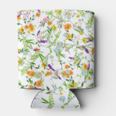 Rafraîchisseur Pour Canette Fleurs sauvages de printemps et d'été (Dos)