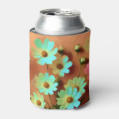 Rafraîchisseur Pour Canette Fleurs Zinnia Elegans (Can devant)