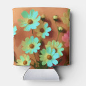 Rafraîchisseur Pour Canette Fleurs Zinnia Elegans (Dos)