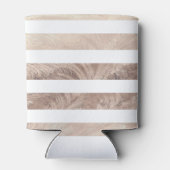 Rafraîchisseur Pour Canette Floral Ananas or rayé design (Dos)